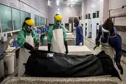 تدفین اجساد مشکوک و قطعی کرونا دقیق و موشکافانه است