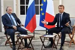 افشای جزئیات مکالمه محرمانه پوتین و مکرون؟!