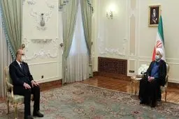 روحانی: ایران مصمم به حمایت از صلح، ثبات و امنیت عراق است