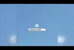 فیلم: اولین تصاویر از ساقط شدن پهپاد متجاوز در شمال‌غرب کشور