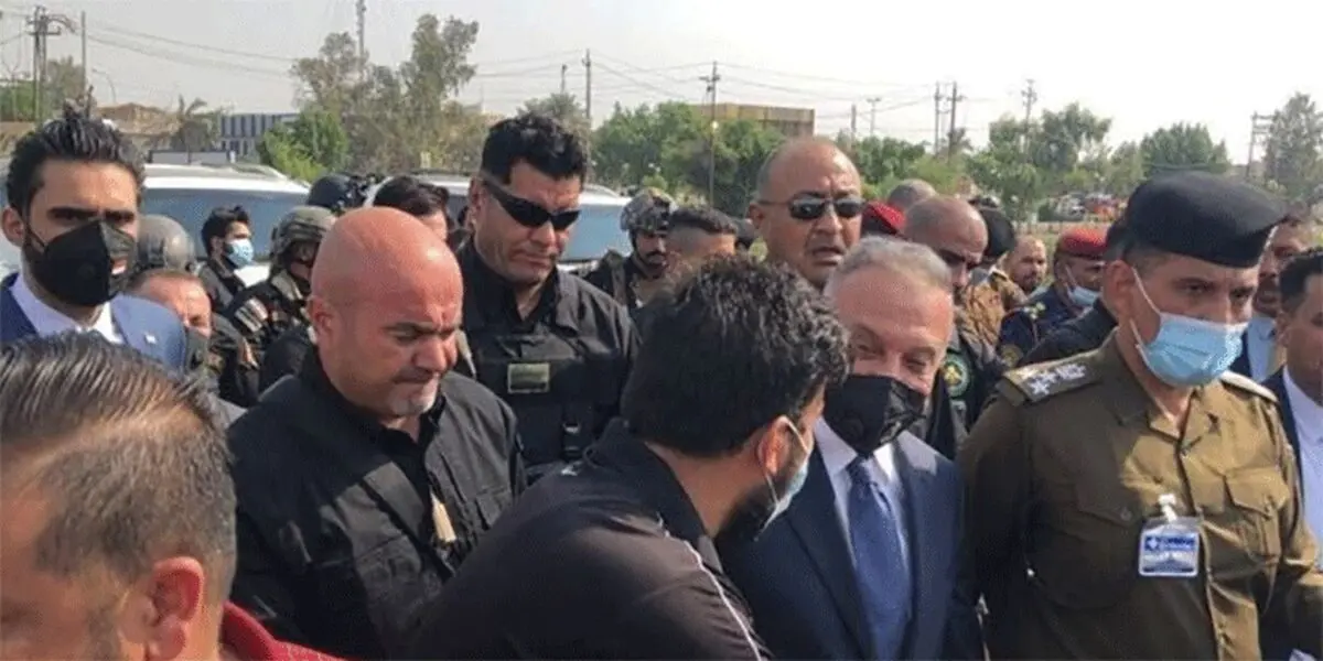 الکاظمی وارد ذی‌قار شد