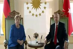 گفت‌وگوی اردوغان و مرکل درباره قره‌باغ و شرق مدیترانه