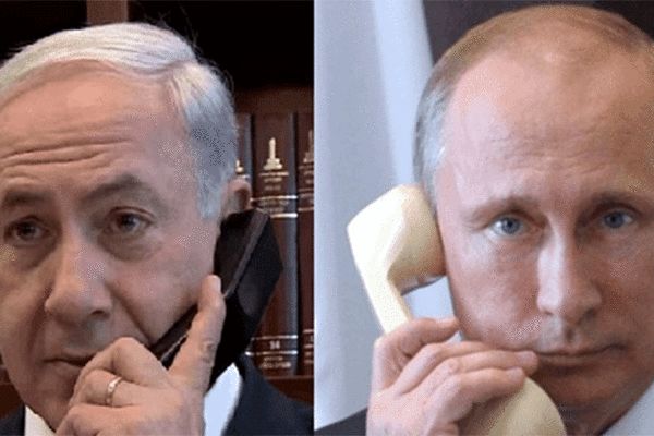 نتانیاهو با پوتین تلفنی گفتگو کرد