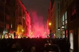 شورش در خیابان‌های برلین