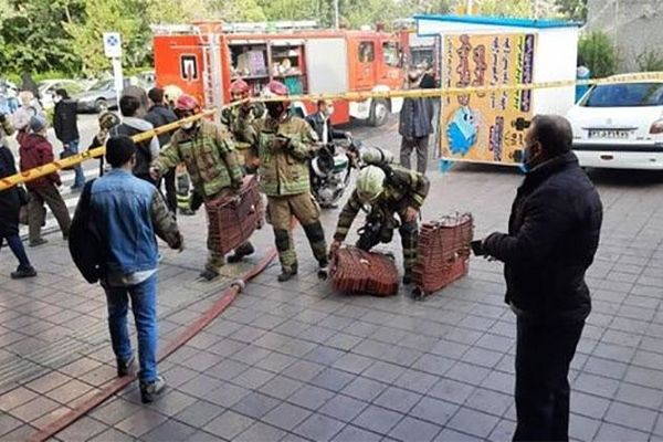 دستگیری عاملان آتش سوزی در اکباتان