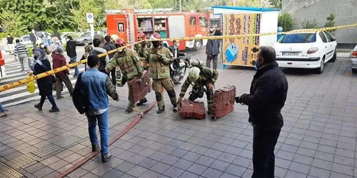 دستگیری عاملان آتش سوزی در اکباتان