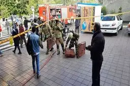 دستگیری عاملان آتش سوزی در اکباتان