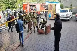 دستگیری عاملان آتش سوزی در اکباتان