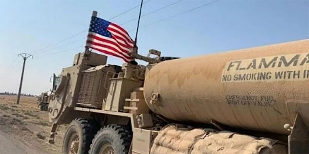 نفت دزدی آمریکایی‌ها از سوری‌ها
