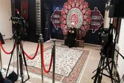 سخنرانی حجت‌الاسلام انصاریان با کپسول اکسیژن