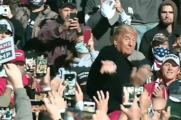 ترامپ: احساس میکنم سوپرمن هستم