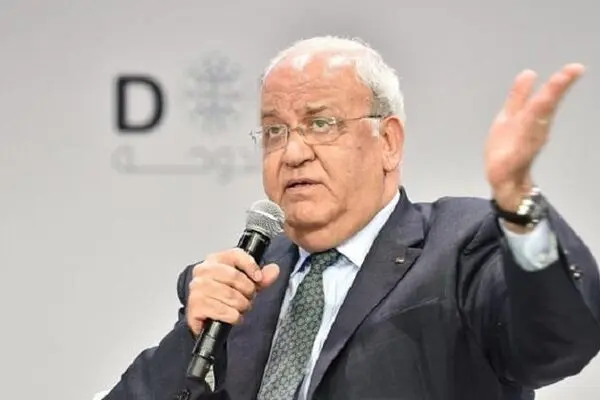 مذاکره کننده ارشد فلسطینی به دلیل کرونا بستری شد