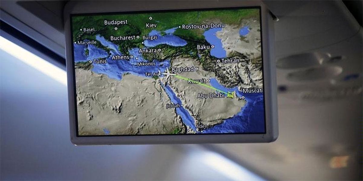 فرود اولین هواپیمای اماراتی در اراضی اشغالی