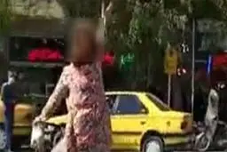 زن قانون‌شکن در نجف‌آباد، دستگیر شد