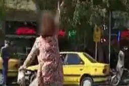 زن قانون‌شکن در نجف‌آباد، دستگیر شد
