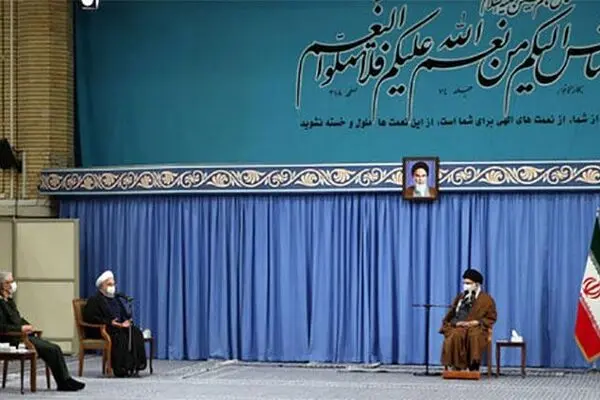 عکس: جلسه ستاد ملی مقابله با کرونا در حضور رهبر معظم انقلاب