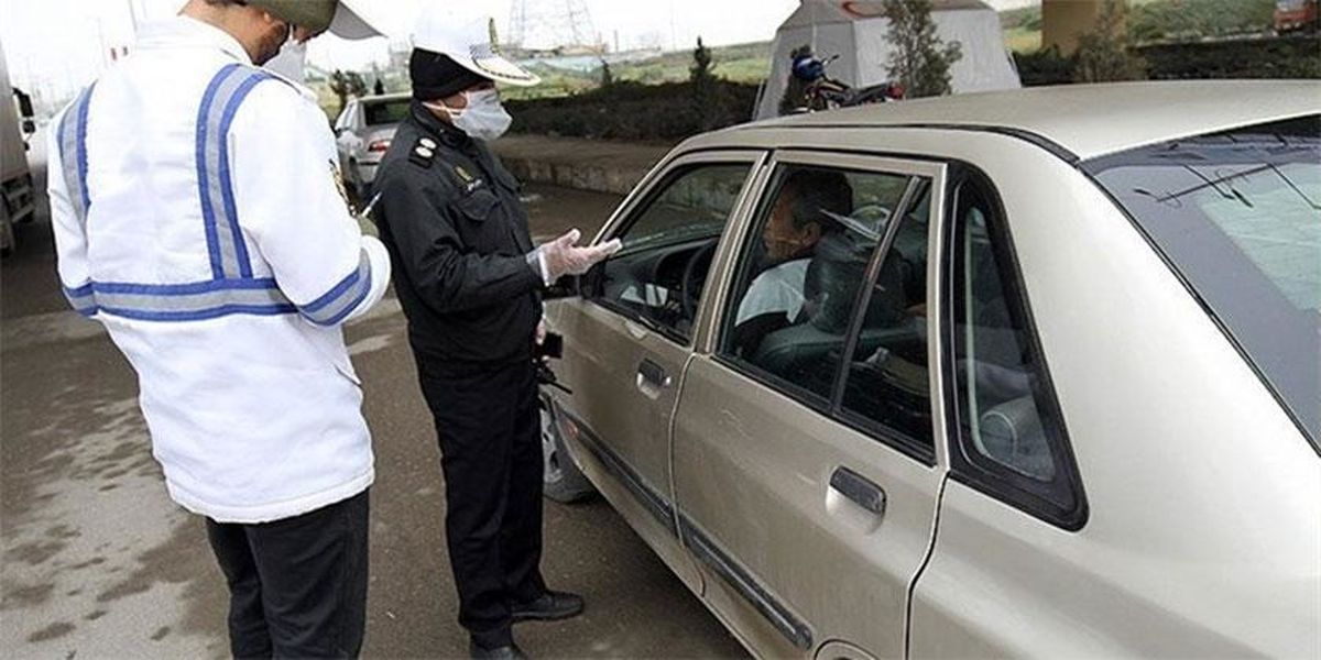 جریمه ۶ هزار خودرو به دلیل عدم استفاده از ماسک