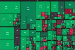 بورس سبز شد