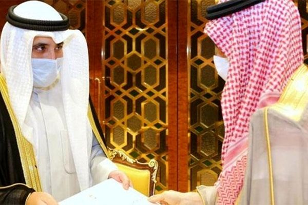 نامه اخیر امیر کویت به شاه سعودی درباره اختلافات است