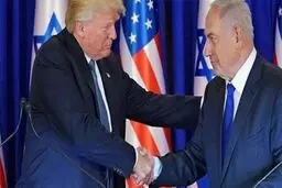 صهیونیست‌ها دستان ترامپ را می‌فشارند