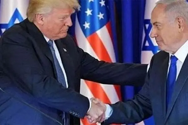 صهیونیست‌ها دستان ترامپ را می‌فشارند
