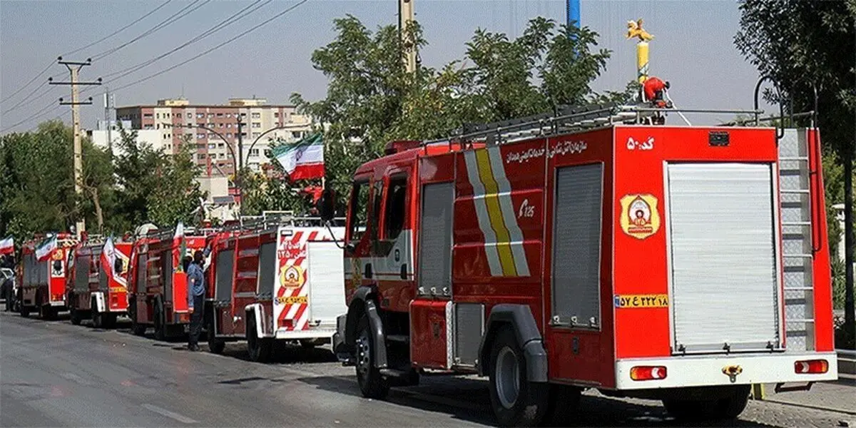آتش‌سوزی در مجتمع پتروشیمی ایلام