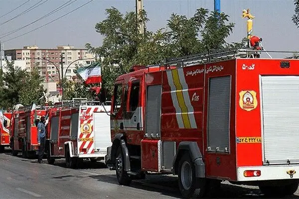 آتش‌سوزی در مجتمع پتروشیمی ایلام