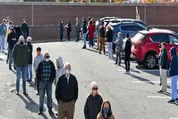 میزان مشارکت آمریکایی‌ها در انتخابات ۲۰۲۰ رکورد قرن را زد