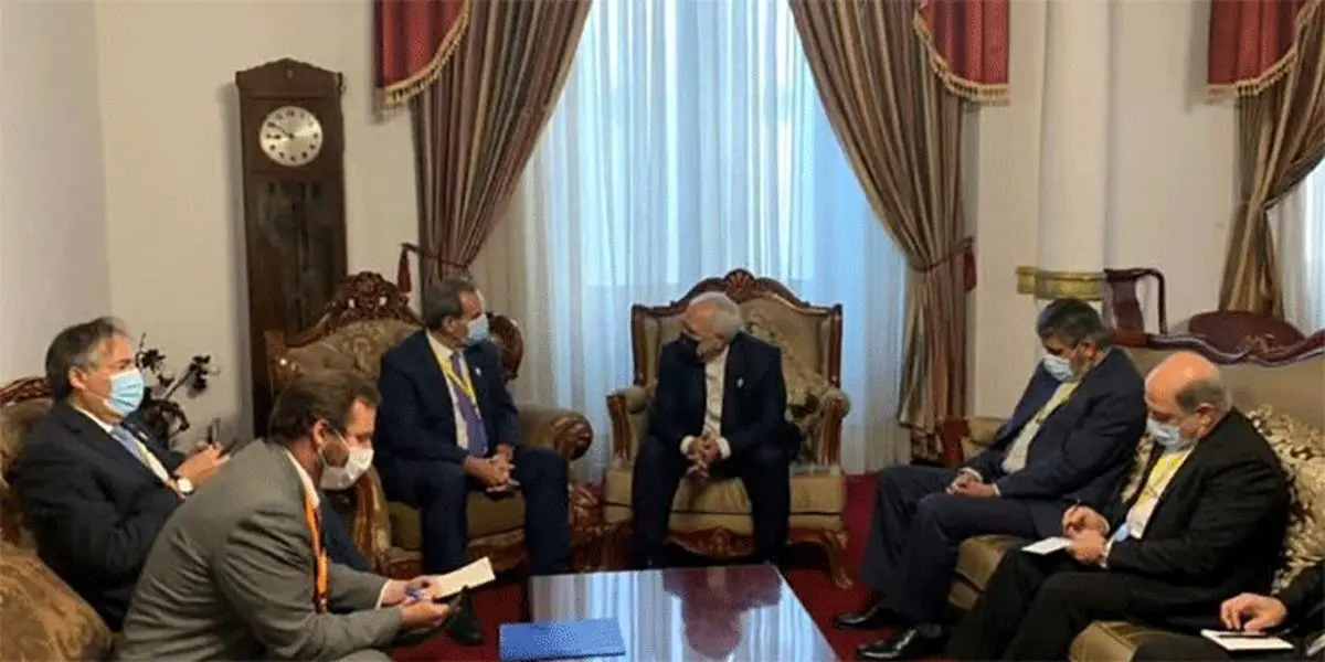 رایزنی ظریف و وزیر خارجه شیلی در لاپاز