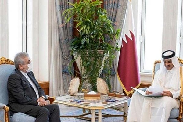 پیام مکتوب روحانی برای امیر قطر
