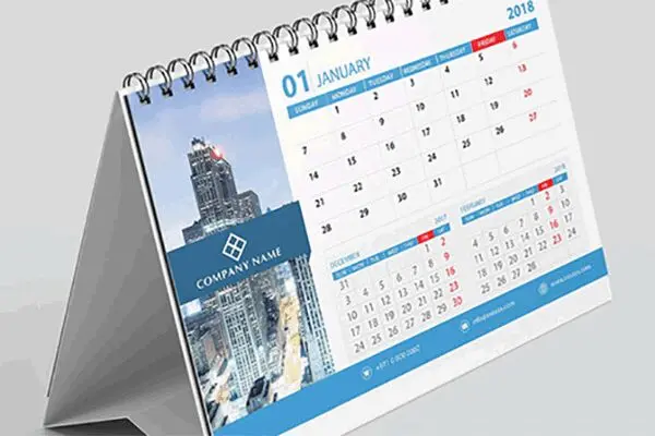 تقویم، هدیه تبلیغاتی مناسب برای افرادی منظم و دقیق