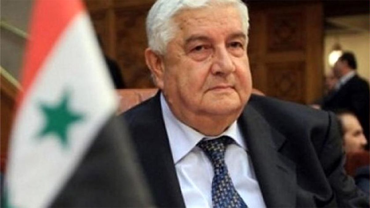 ولید المعلم وزیر خارجه سوریه درگذشت