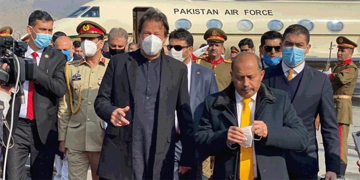 عمران خان به کابل رسید