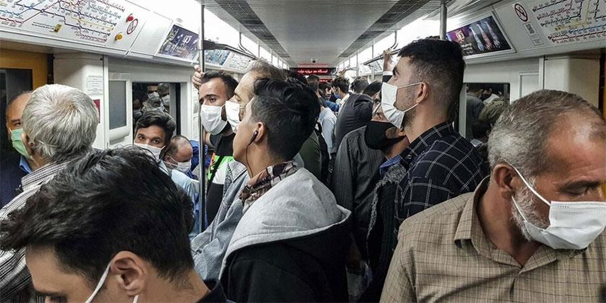واکنش مترو به تصاویر ازدحام جمعیت