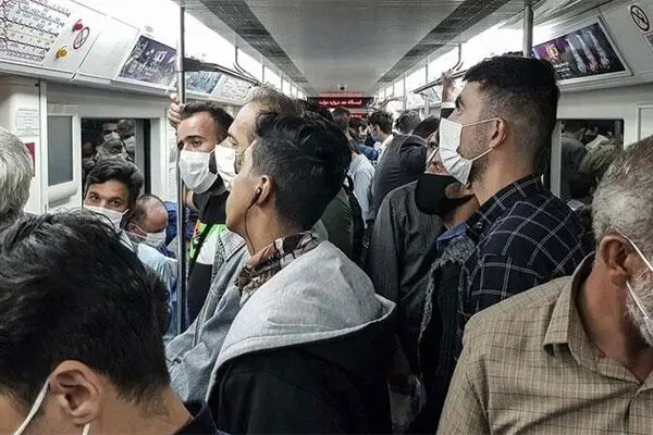 واکنش مترو به تصاویر ازدحام جمعیت