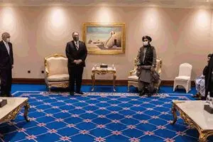 دیدار پامپئو با طالبان در دوحه