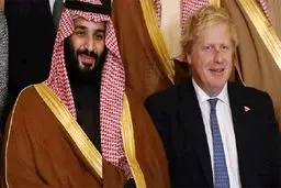 رایزنی تلفنی بوریس و بن سلمان