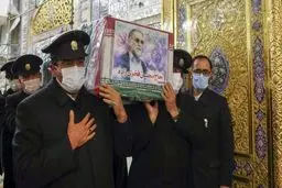 عکس: شهید فخری زاده در جوار امام زاده صالح(ع) دفن می‌شود