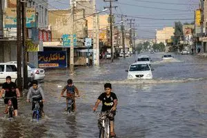 قلب خوزستان در آب