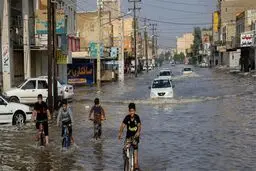 قلب خوزستان در آب