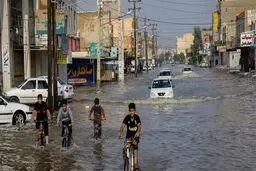 قلب خوزستان در آب