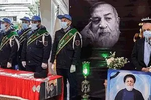 پیکر مرحوم حجت‌الاسلام و المسلمین شهیدی تشییع شد