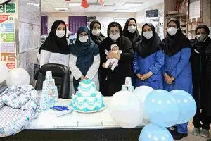 نوزاد ۶۰۰ گرمی به منزل می‌رود