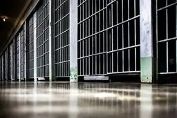 عکس: بازی زندانیان با پلی‌استیشین در رجایی‌شهر