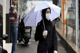 اینفوگرافیک: ۶ نکته مهم برای استفاده از ماسک در روزهای بارانی