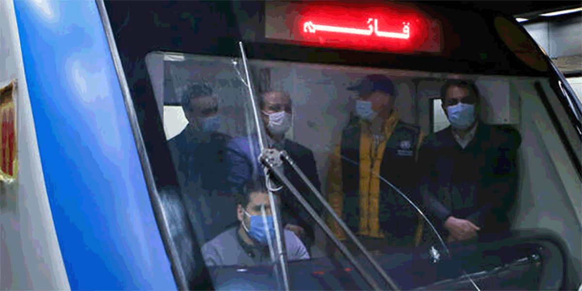 تصاویر: نماینده بهداشت جهانی در متروی تهران