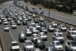 افزایش تردد در جاده‌های کشور