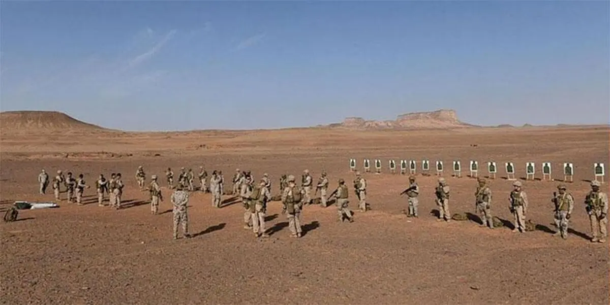 تمرینات نظامی مشترک عربستان و آمریکا در عربستان
