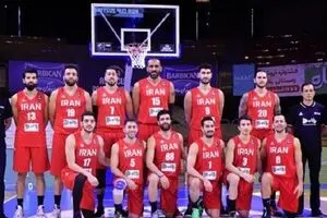 سقوط تیم ملی بسکتبال مردان در رنکینگ جهانی