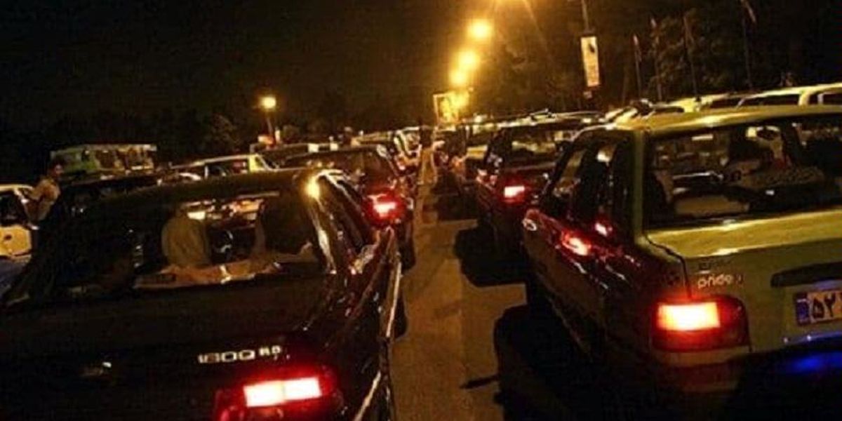 عکس: ترافیک سنگین در آزادراه تهران - کرج